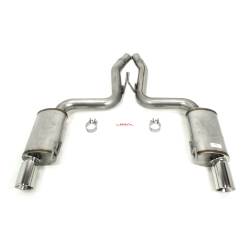 JBA Racing Headers - JBA Headers 40-2686 Split Rear 3" Axle-Back Exhaust System for 15-17 Mustang - Image 1