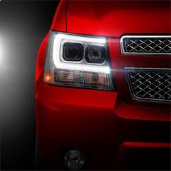 Spyder Auto - Spyder 5082589 Projector Headlights V2 Light Bar DRL Smoke 07-14 Sub/Tahoe/Av - Image 2