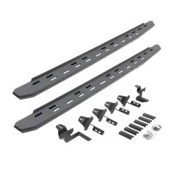 Go Rhino - Go Rhino 69650568ST Slim Running Boards w/Brackets for 07-18 Wrangler JK 4DR - Image 1