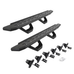 Go Rhino - Go Rhino 6965056820Pc RB30 Running Boards/Brackets for 07-18 Wrangler JK 4DR - Image 1