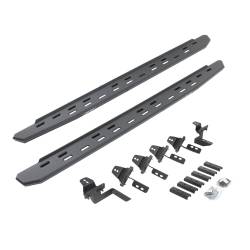 Go Rhino - Go Rhino 69650568SPC Slim Running Boards w/Brackets for 07-18 Wrangler JK 4DR - Image 1