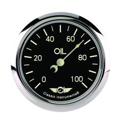 Classic Instruments - Classic Instruments CL381SRF Engine Oil Pressure Gauge - Image 2