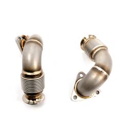 Pacific Performance Engineering - PPE 316119511 High-Flow Stainless Up-Pipes for 11-14 Ford 6.7L Power Stroke - Image 6