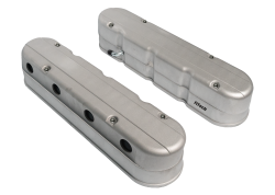 FiTech Fuel Injection - FiTech Fuel Injection 131003 LS Tall Valve Covers w/Coil Mounts Satin - Image 1