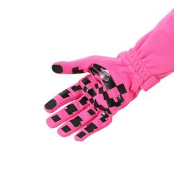 Simpson Safety - Simpson Racing LGPMD Legend SFI-1 Racing Gloves Medium Pink Nomex SFI 3.3/1 - Image 3