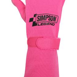 Simpson Safety - Simpson Racing LGPLG Legend SFI-1 Racing Gloves Large Pink Nomex SFI 3.3/1 - Image 6