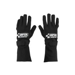 Simpson Safety - Simpson Racing LGKXL Legend SFI-1 Racing Gloves X-Large Black Nomex SFI 3.3/1 - Image 3