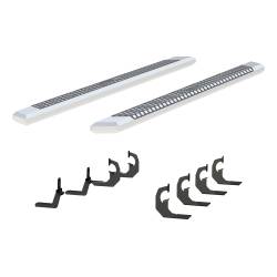 ARIES - ARIES 2555046 Side Bars w/Brackets for 07-19 Silverado/Sierra Crew Cab Diesel - Image 2