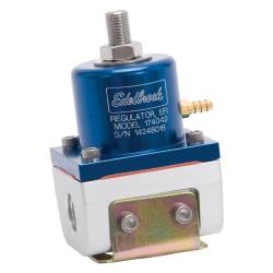 Edelbrock - Edelbrock 174042 -6 AN 180 GPH EFI Fuel Pressure Regulator Blue/Clear Finish - Image 3