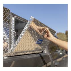 UWS - UWS TBTS-90 Bright Aluminum 90" Double-Door Topside Truck Tool Box - Image 2