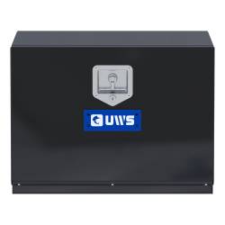UWS - UWS ST-TBUB-24-BLK Gloss Black Steel 24" Single-Door Underbody Tool Box - Image 2