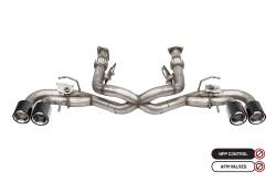 Corsa Performance - Corsa Performance 21105CF Xtreme Valved Cat-Back Exhaust System for Corvette - Image 1