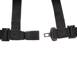 PRP - PRP 4-Point 2" Safety Belt Harness Buckle Latch Red Each SBAUTO2R - Image 2