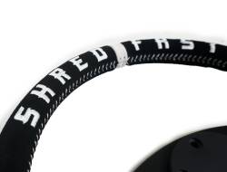 PRP - PRP SHRDYG257 Black/White 13" Shallow Dish Shreddy Steering Wheel - Image 2