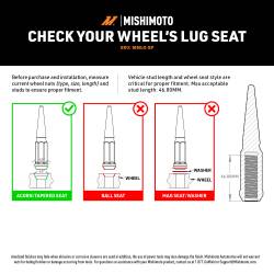 Mishimoto - Mishimoto MMLG-SP1415-24CH Mishimoto Spiked Lug Nuts M14x1.5 24Pc Set - Image 2