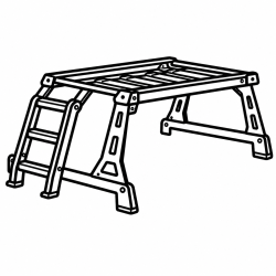 Racks & Carriers - Overlanding & Ladder Racks - Bed Rack Attachments & Accessories