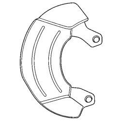 Brakes - Calipers & Parts - Brake Caliper Guards