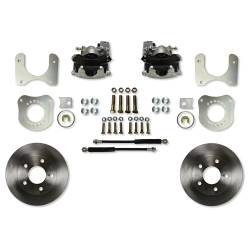 Leed Brakes - Leed Brakes RC0014 Rear Disc Brake Kit w/Plain Rotors & Zinc Plated Calipers - Image 1