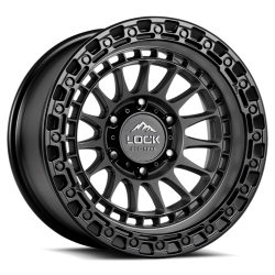 Lock Off-Road - Lock Off-Road LC11 Mojave 17x9 5x5.0 12mm Matte Gray/Black MOJAVE-7957MGMBR12N - Image 1
