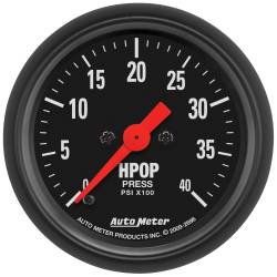 AutoMeter - AutoMeter 2696 Z-Series Diesel High Pressure Oil Pump Gauge 2-1/16" Full Sweep - Image 1