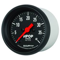 AutoMeter - AutoMeter 2696 Z-Series Diesel High Pressure Oil Pump Gauge 2-1/16" Full Sweep - Image 2