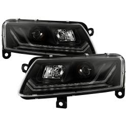 Spyder Auto - Spyder Auto 5087690 Projector Headlights LED Turn Signal Lights for 09-11 A6 - Image 1