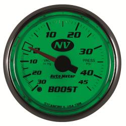 AutoMeter - AutoMeter 7308 Cobalt Boost/Vacuum Gauge 30 IN HG/45 PSI 2-1/16" - Image 2