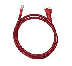Powermaster Performance - Powermaster 1-526-130 Charge Cable 2GA Red 6' Long 5/16" & 1/4" Eyelets - Image 1
