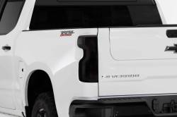 GT Styling - GT Styling GT4990 Smoked Tail Light Covers 19-25 Chevrolet Silverado - Image 1