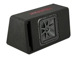 Kicker - Kicker 45VL7R122 Single 12" Solo-Baric L7R Loaded Subwoofer Enclosure - Image 2