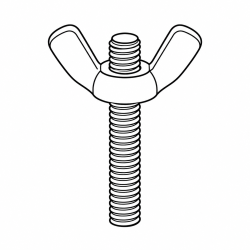 Engine & Components - Engine Bolts & Fasteners - Air Cleaner Hardware