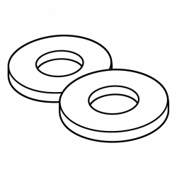 Engine & Components - Connecting Rods & Bearings - Connecting Rod Washers