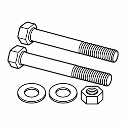 Engine & Components - Engine Bolts & Fasteners - Alternator Hardware & Bolts