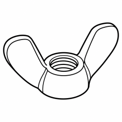 Engine Bolts & Fasteners - Universal Hardware - Wingnuts