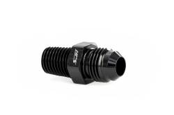 HPS Performance - HPS AN816-6-M12125 -6AN Flare To NPT/M12X1.25 Metric Adapter Straight Black - Image 2