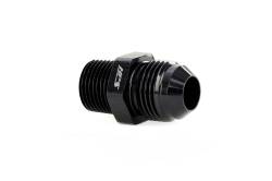 HPS Performance - HPS AN81610xM1815 -10AN Flare To NPT/M18X1.5 Metric Adapter Straight Black - Image 2