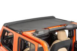 MasterTop - MasterTop 14100535 Black Diamond Bimini Top for 18-23 Jeep Gladiator/Wrangler JL - Image 1