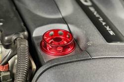 HPS Performance - HPS Performance 5269-108R Anodized Billet Aluminum Oil Cap M32x3.5 Red - Image 2