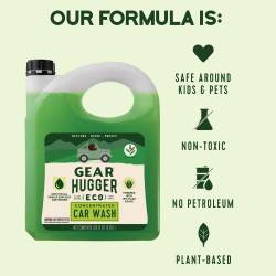 Gear Hugger - Gear Hugger CWH01A128 Eco-Friendly Car Wash Concentrate 1 Gallon Bottle - Image 3