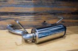MBRP Exhaust - MBRP Exhaust AT-9218PT Perf Series Slip-on Exhaust for 23-26 Can-Am Outlander - Image 2