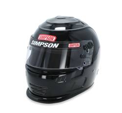 Simpson Safety - Simpson Safety 7707382 Speedway Shark Racing Helmet 7.375" Black - Image 3