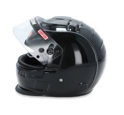 Simpson Safety - Simpson Safety 7707122 Speedway Shark Racing Helmet 7.5" Black - Image 4