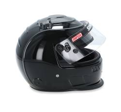 Simpson Safety - Simpson Safety 7707142 Speedway Shark Racing Helmet 7.250" Black - Image 5