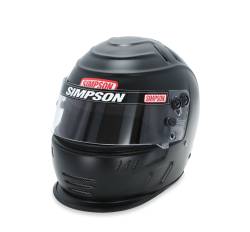 Simpson Safety - Simpson Safety 7707388 Speedway Shark Racing Helmet 7.375" Matte Black - Image 3
