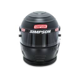Simpson Safety - Simpson Safety 7707388 Speedway Shark Racing Helmet 7.375" Matte Black - Image 4