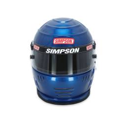 Simpson Safety - Simpson Safety 7707145 Speedway Shark Racing Helmet-7.250" Blue - Image 2