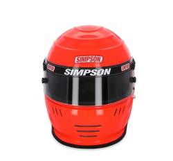 Simpson Safety - Simpson Safety 770714S Speedway Shark Racing Helmet-7.250" Safety Orange - Image 1