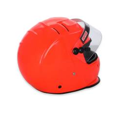 Simpson Safety - Simpson Safety 770714S Speedway Shark Racing Helmet-7.250" Safety Orange - Image 3