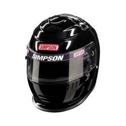 Simpson Safety - Simpson Safety 7707182 Speedway Shark Racing Helmet 7.125" Black - Image 1