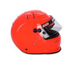 Simpson Safety - Simpson Safety 770758S Speedway Shark Racing Helmet 7.625" Safety Orange - Image 5